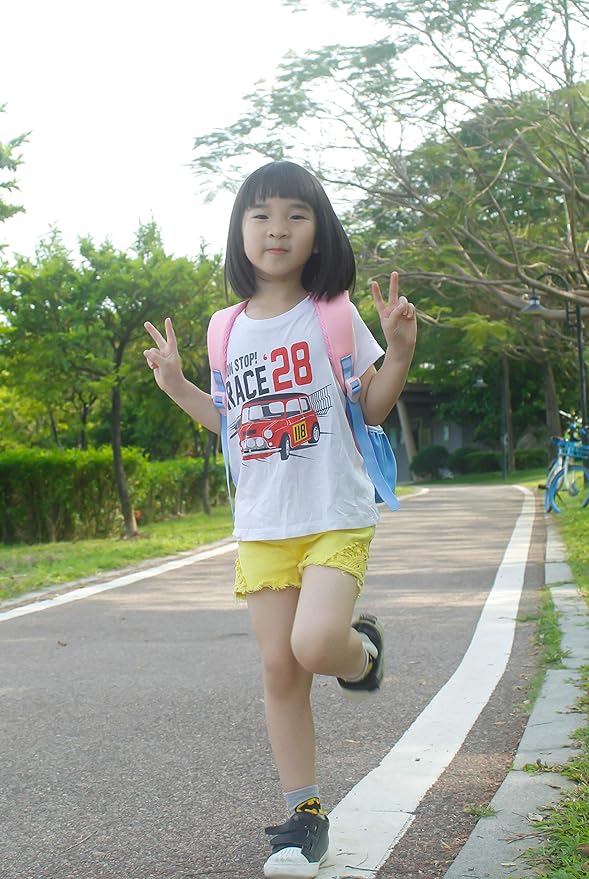 12 Inch Kids Small Toddler Preschool Travel Backpack Cool Cute Cartoon Daypack (Little Blue Unicorn)-BubblyBeeBaby