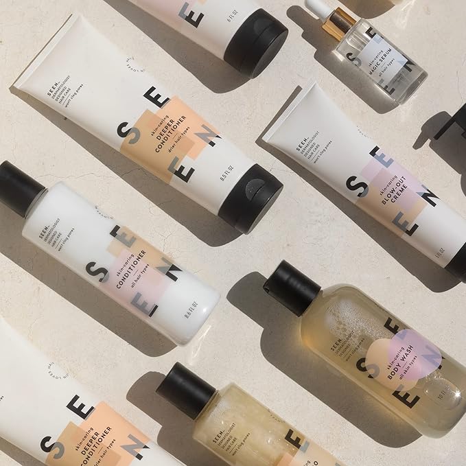 SEEN Shampoo Eco-Refill -Non-Comedogenic & Sulfate-Free Hair Shampoo- Dermatologist-Developed - Safe for Sensitive, Eczema & Acne Prone Skin-BubblyBeeBaby