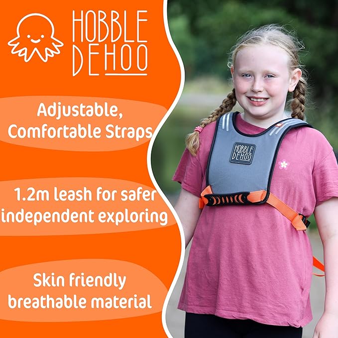 Hobbledehoo XL Child Harness, For Kids & Teenagers Aged 7+, Supporting Special Needs, Including Autism Safety Awareness-BubblyBeeBaby