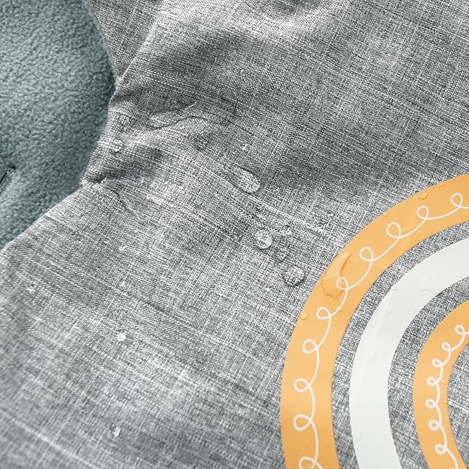 Stroller Cover for Winter, Universal Waterproof Baby Stroller Footmuff, Warm Bunting Sleeping Bag for Cold Weather(Rainbow)-BubblyBeeBaby