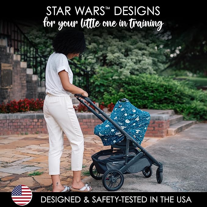 Milk Snob Original Star Wars 5-in-1 Cover, The Child, Added Privacy for Breastfeeding, Baby Car Seat, Carrier, Stroller, High Chair, Shopping Cart, Lounger Canopy - Newborn Essentials, Nursing Top-BubblyBeeBaby