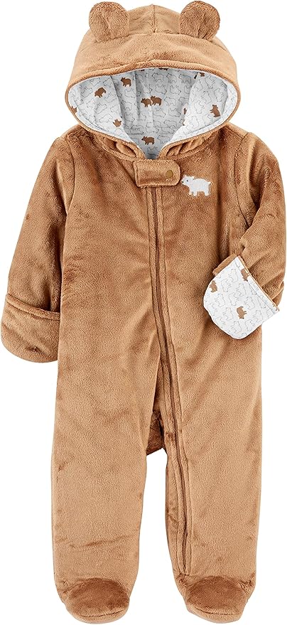 Simple Joys Kid's Pram Ivory Bear Outerwear-BubblyBeeBaby