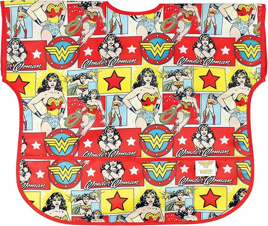 Bumkins Bibs - Toddler Bibs, Waterproof, Large for 1-3 Years, Short Sleeve-BubblyBeeBaby