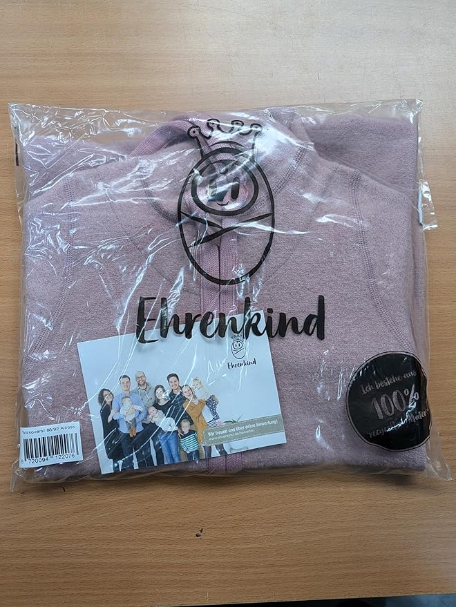 Ehrenkind® WOOLEN JUMPSUIT for Infants and Kids, Warm infant One-Piece made of natural virgin wool with zipper-BubblyBeeBaby