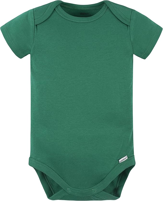 Gerber baby-boys 5 Pack Onesies Multi-packs Bundle Interlock 180 Gsm-BubblyBeeBaby