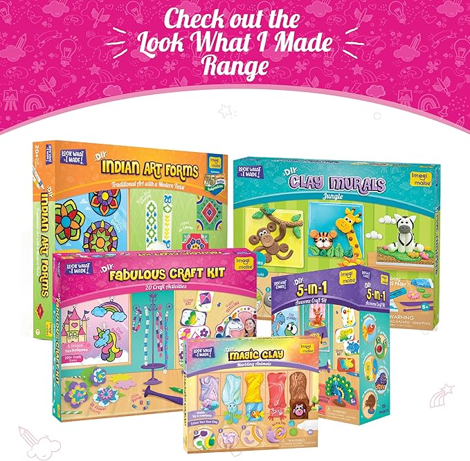 Imagimake Window Art Unicorn | Stained Glass Kit | Unicorn Girls Toys Age 6-8 | 6 Year Old Girl Birthday Gift | Art and Crafts for Girls 8-12 | DIY Suncatcher Kit for 5,6,7,8,9,10,11,12 Year Old Kids-BubblyBeeBaby