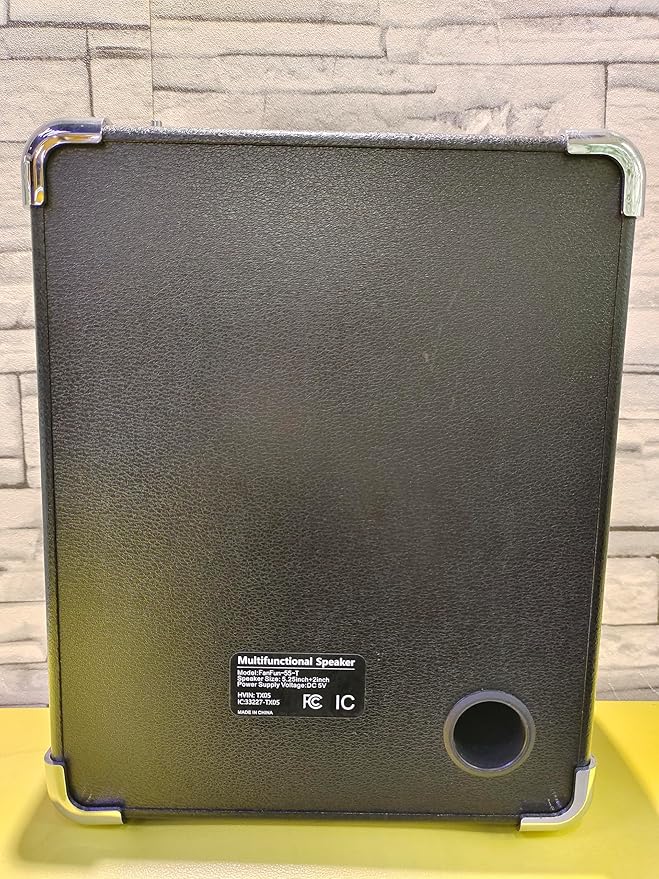 Karaoke Machine with 3 Wireless Microphones for Adults/Kids, Portable Bluetooth 5.3 Karaoke Speaker, Home Party Speaker with Disco Lights for Outdoor, PA System Supports TWS and TV connectivity-BubblyBeeBaby