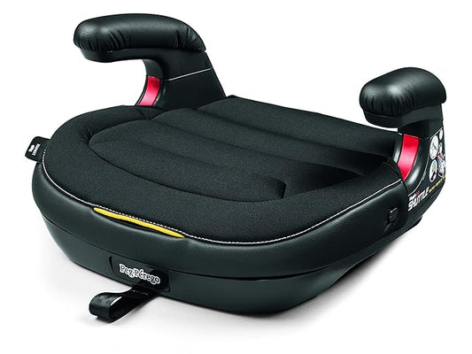Peg Perego Viaggio Shuttle - Booster Car Seat - for Children from 40 to 120 lbs - Made in Italy - Licorice (Black)-BubblyBeeBaby
