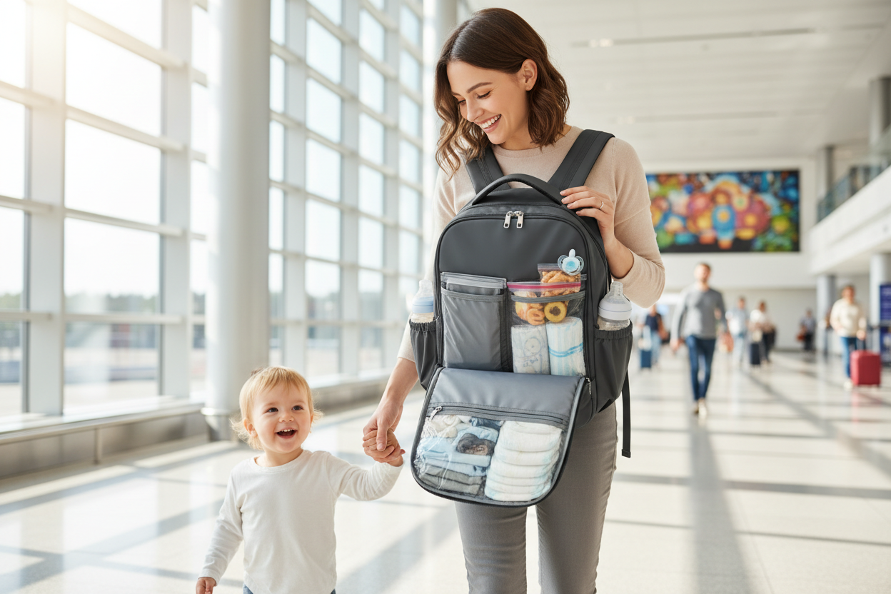 As a mom traveling with a toddler, I’ve tried many travel bags, but TravelEase’s compact backpack changed the game. It’s lightweight but sturdy, with enough room for diapers, snacks, and extra clothes. Having my essentials handy made airport days and long rides so much smoother.