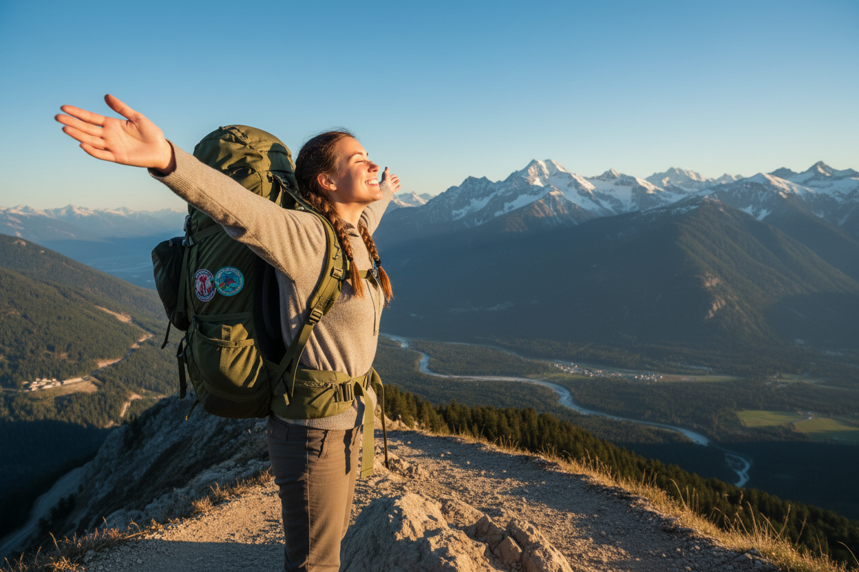 best travel real image with model